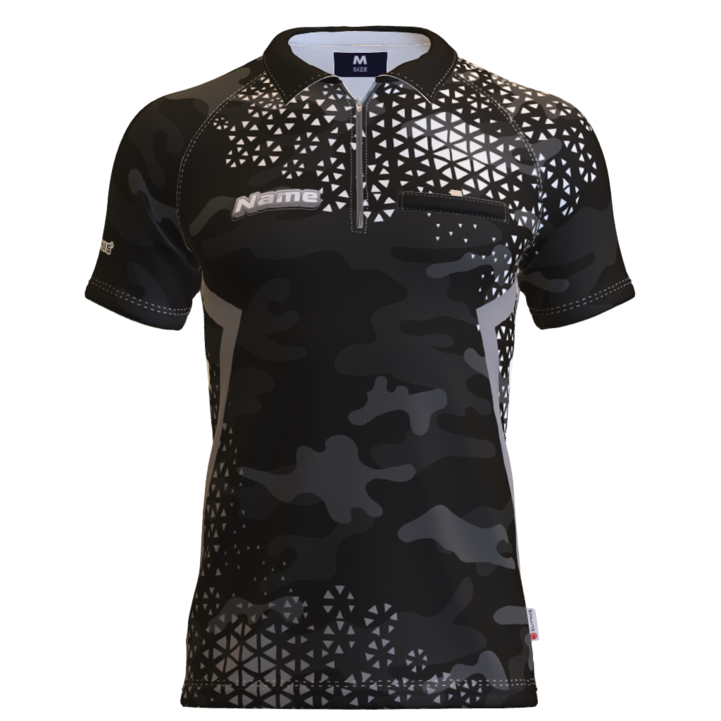 Dart Trikot -Scar Camou - Standardkragen 