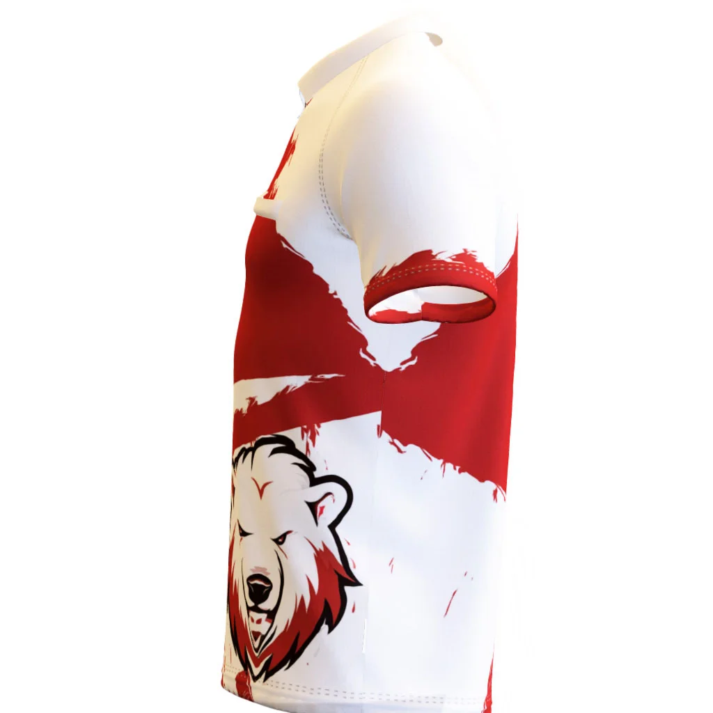 Ice Bear-Red – Standardkragen
