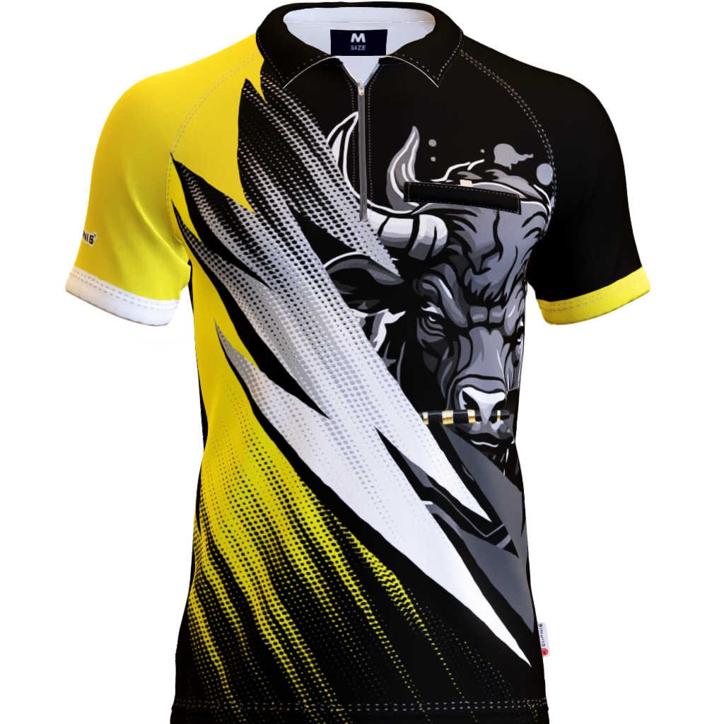 Bull Attack - Sun Yellow – Standardkragen 