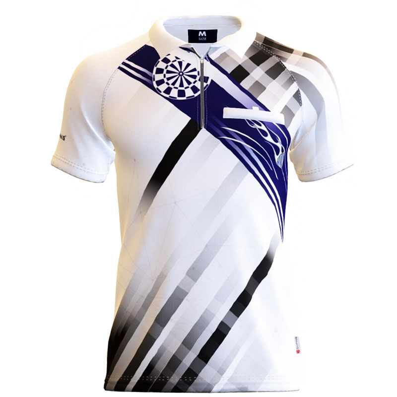 Hunter Dartshirt - Black - Standardkragen