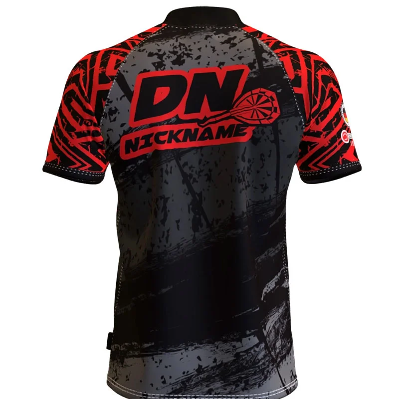 Berlin Mauerfall Dartshirt Rot