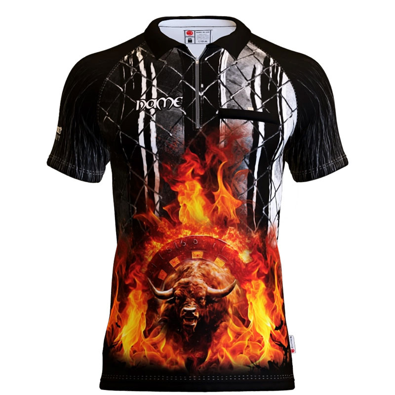 Bull Fire Dartshirt  – Standardkragen