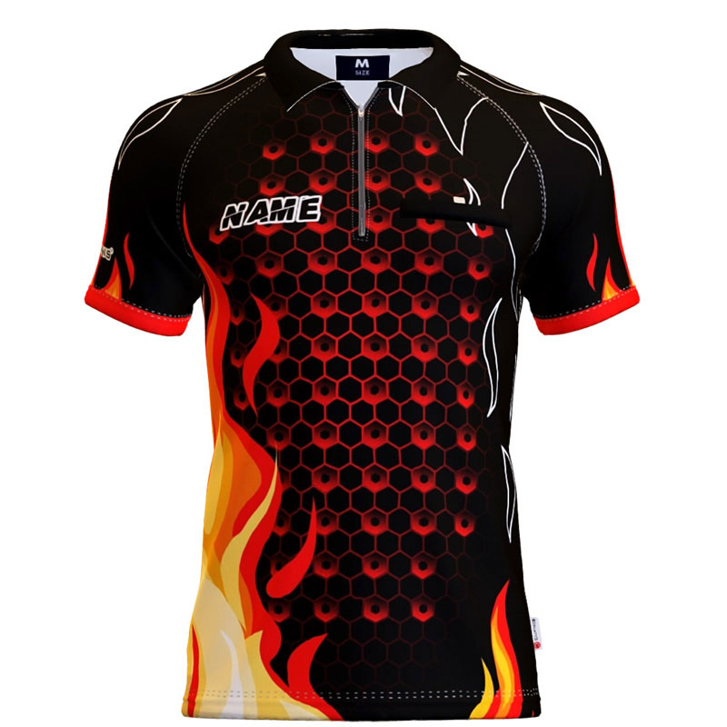 Terror Dartshirt– Standardkragen