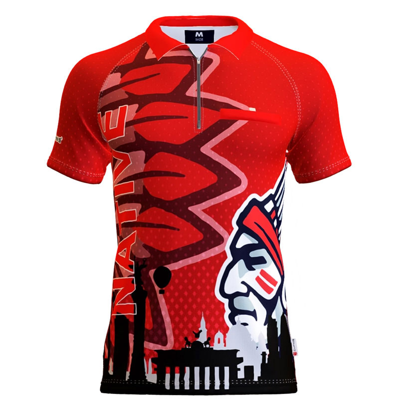 Native Darttrikot - Red
