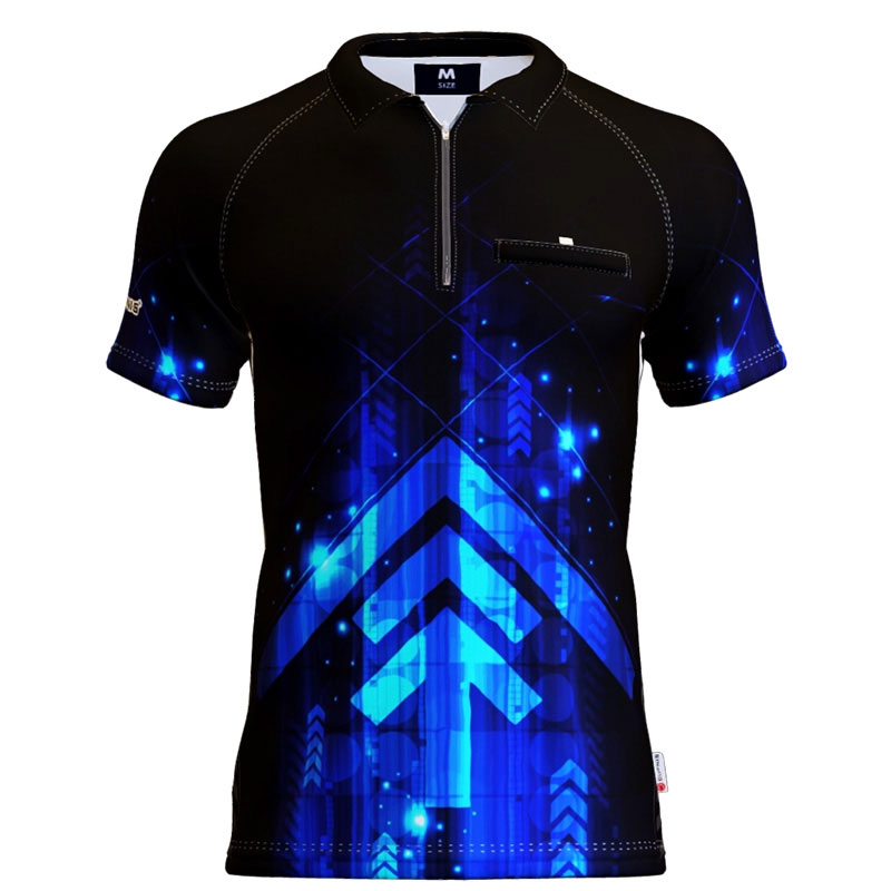 Clash Of The Titans - Blue – Standardkragen