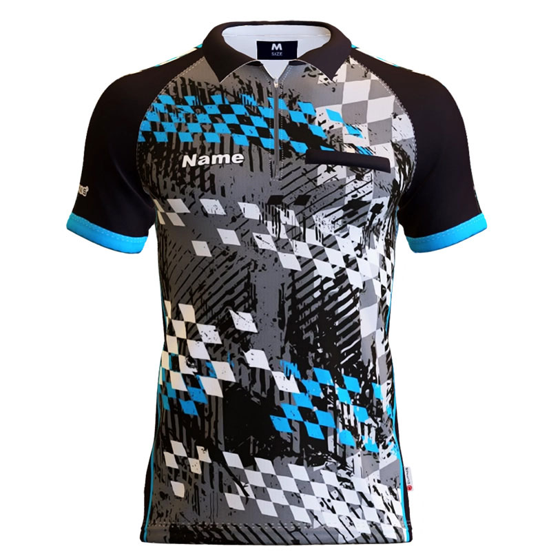 Crusher -Cyan - Standardkragen