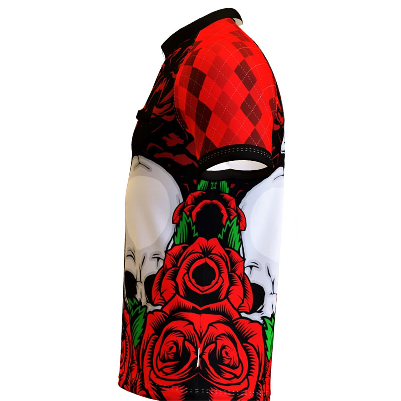Black Rose Dartshirt | Standardkragen