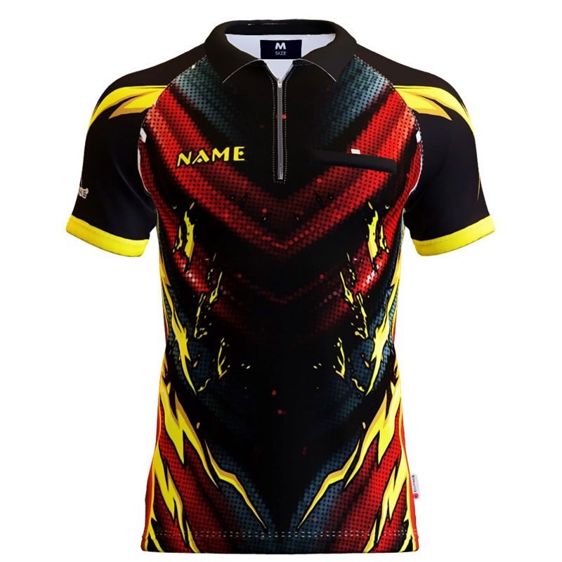 Uphill Battle Dartshirt - - Standardkragen 