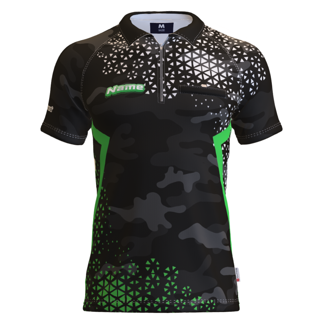 Dart Trikot -Scar Camou - Standardkragen 