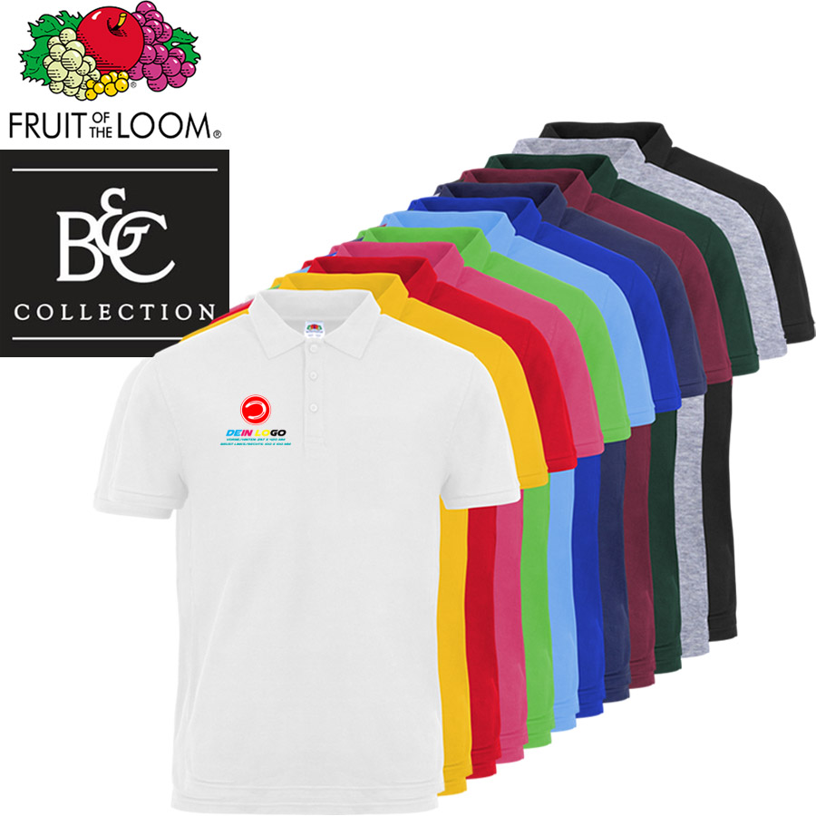 Poloshirts, Basic - Baumwolle