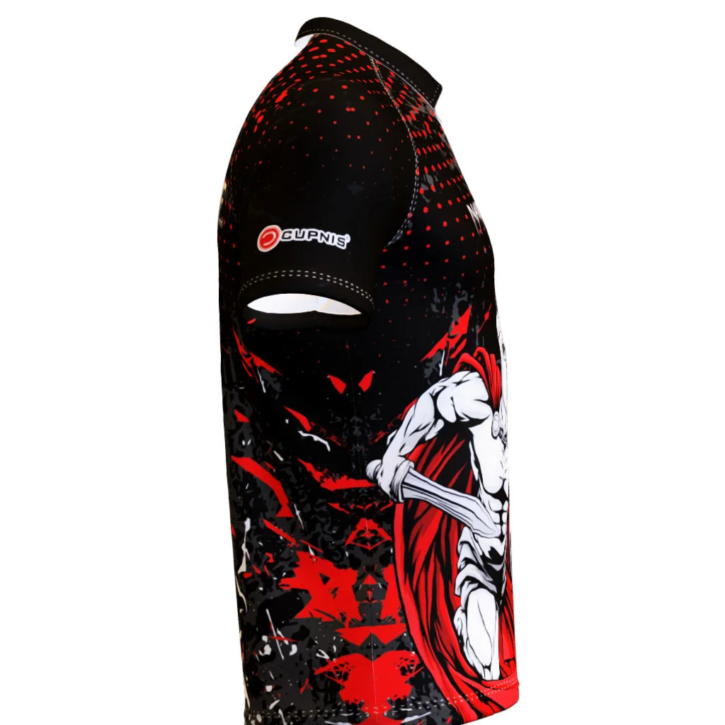 Diablo Dartshirt_Red – Standardkragen 