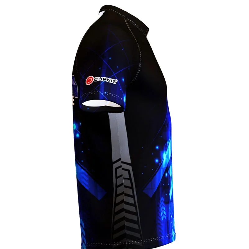 Clash Of The Titans - Blue – Standardkragen