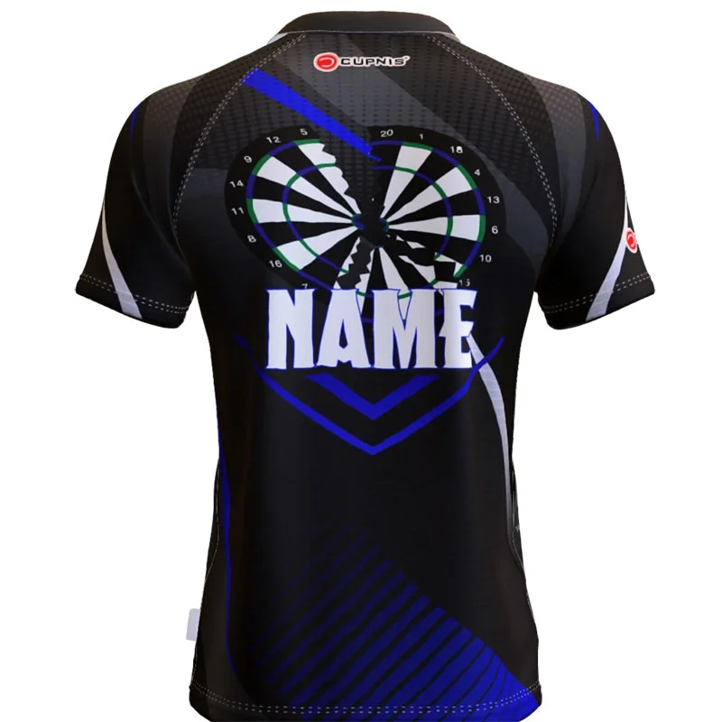 Wolf Attack -  Blue   – Black - Standardkragen