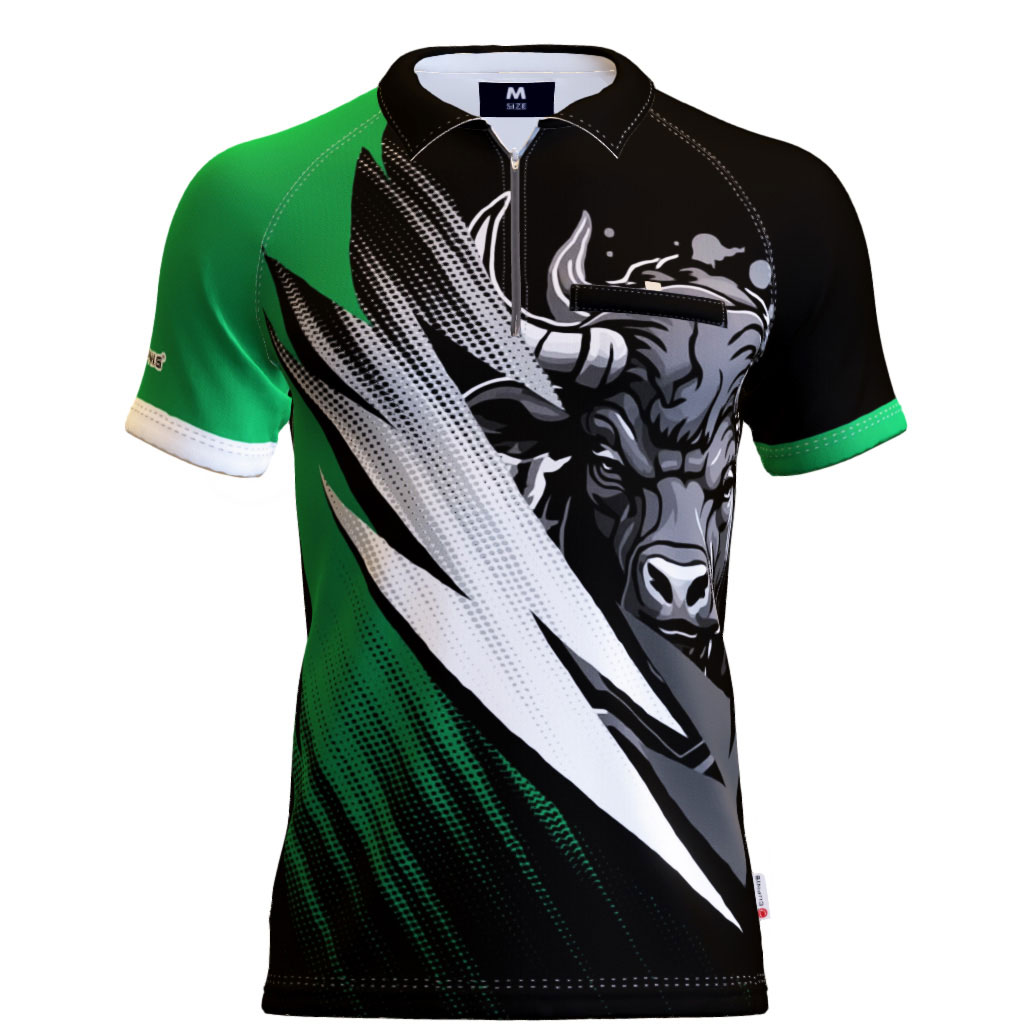 Bull Attack -Green – Standardkragen 