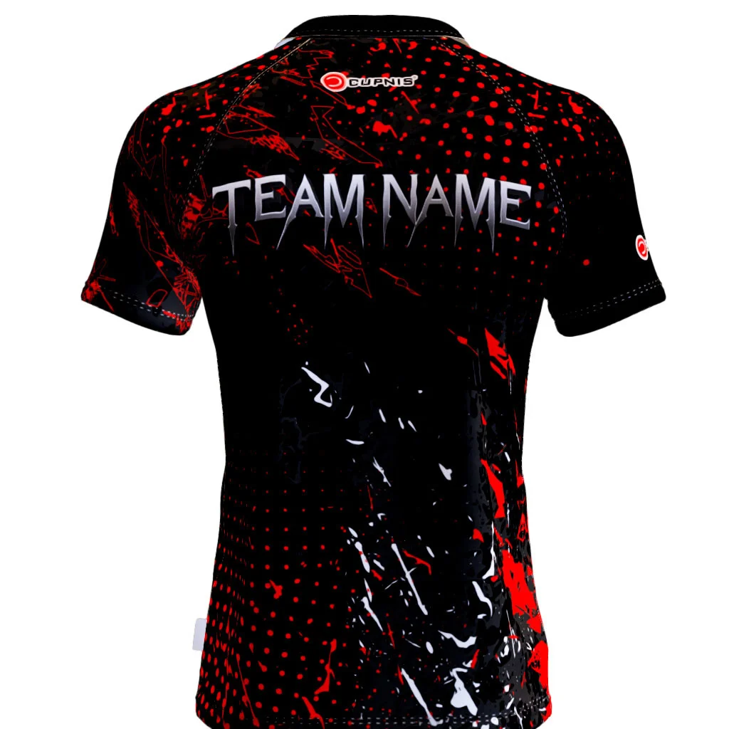 Diablo Dartshirt_Red – Standardkragen 