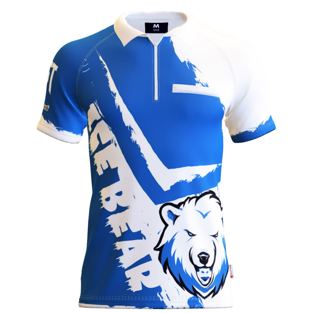 Ice Bear-Blue – Standardkragen