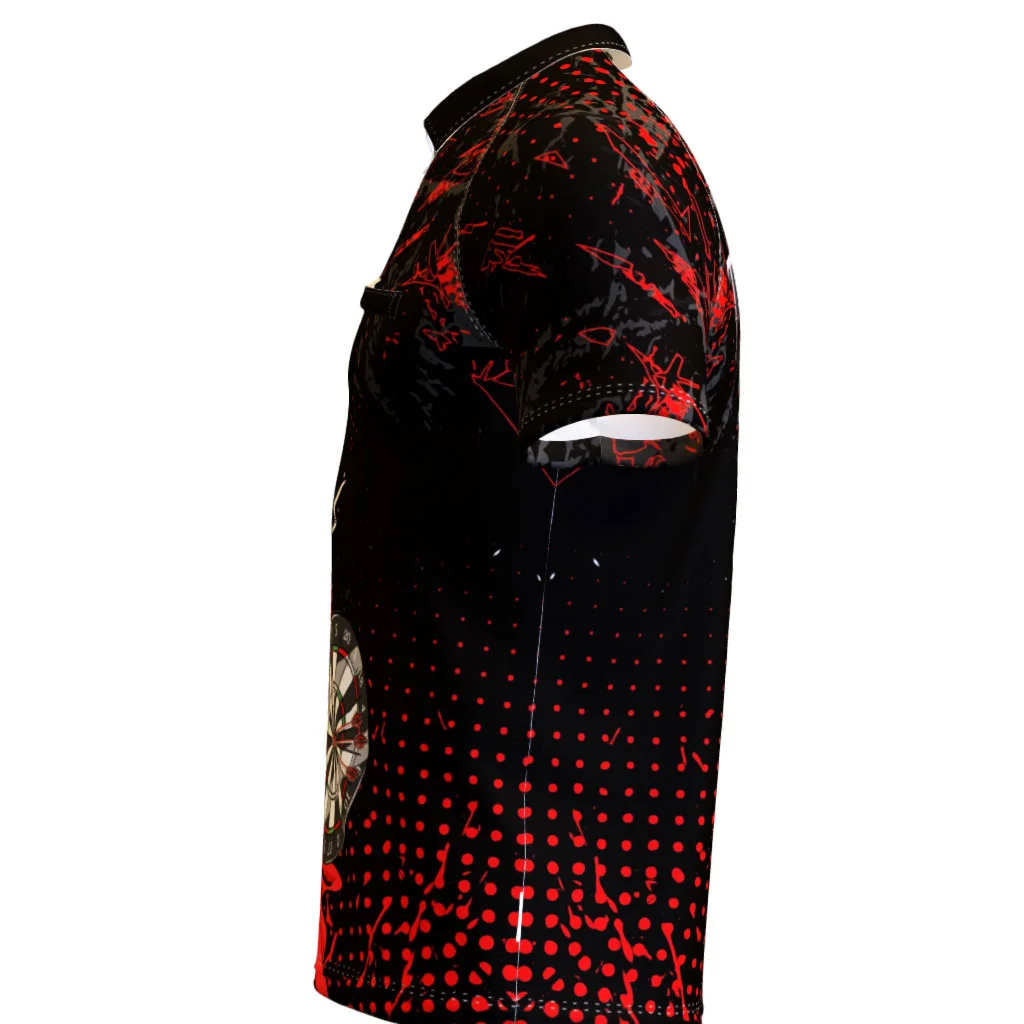 Diablo Dartshirt_Red – Standardkragen 