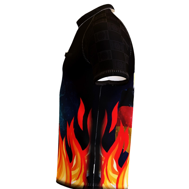 Darts Board on Fire - Standardkragen
