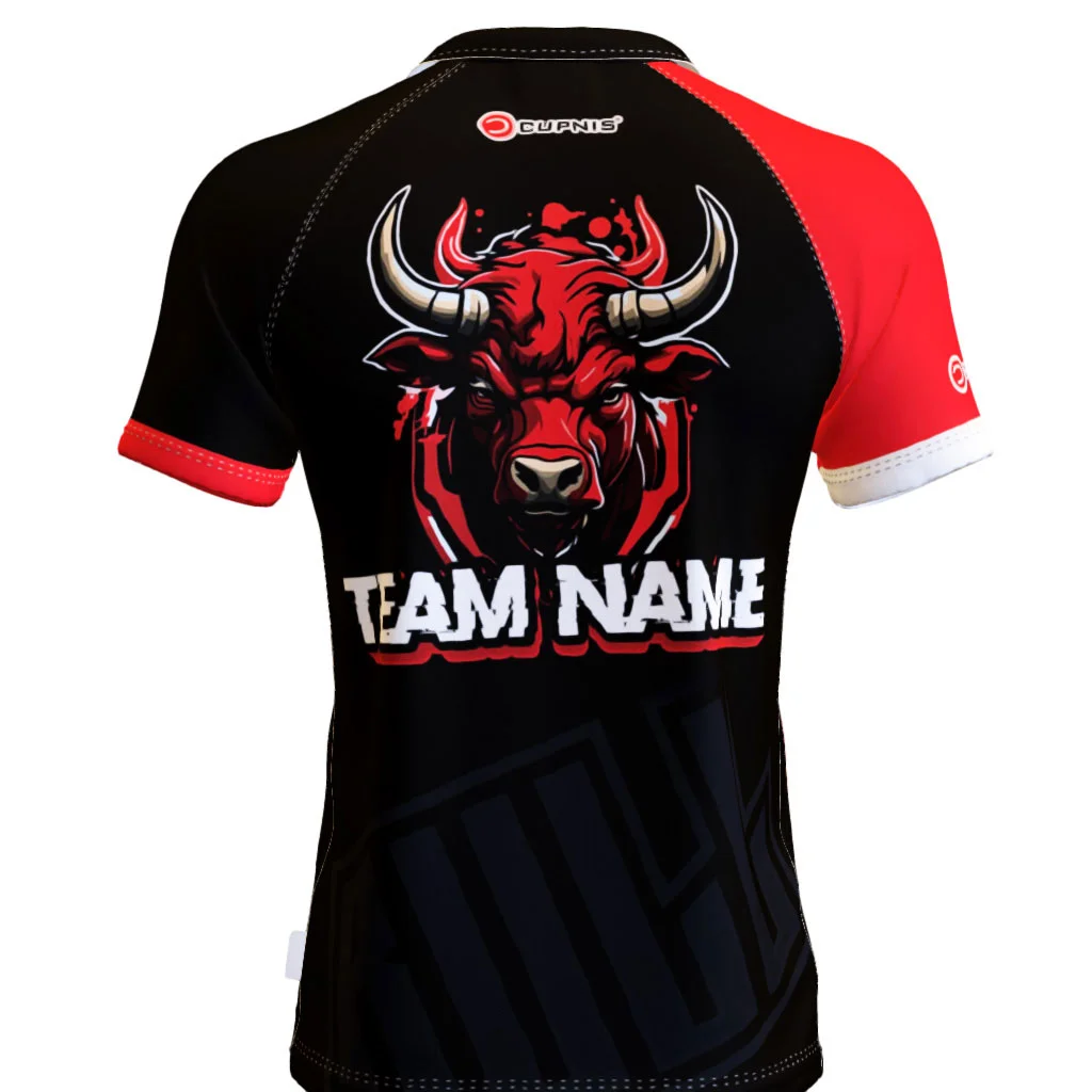 Bull Attack - Red – Standardkragen 