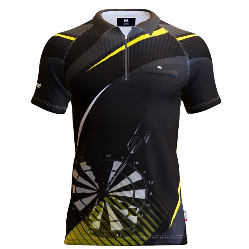 Wolf Attack - Yellow - Black  – Standardkragen