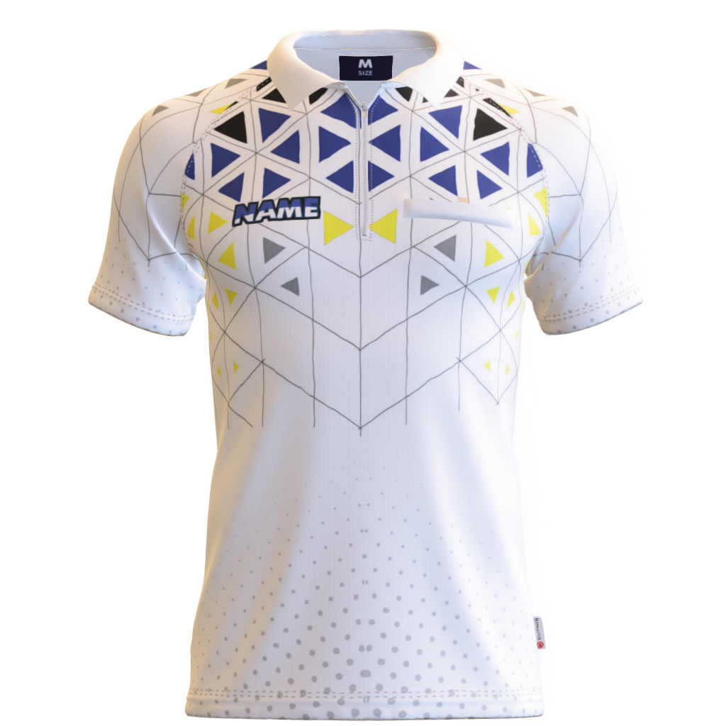 Sqauer dots - Blue and Yellow