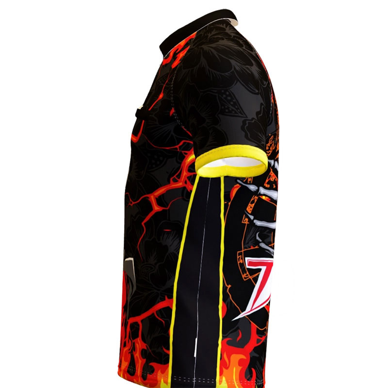 The Devil's Advocate Dartshirt | Standardkragen Trikot Personalisiert kaufen