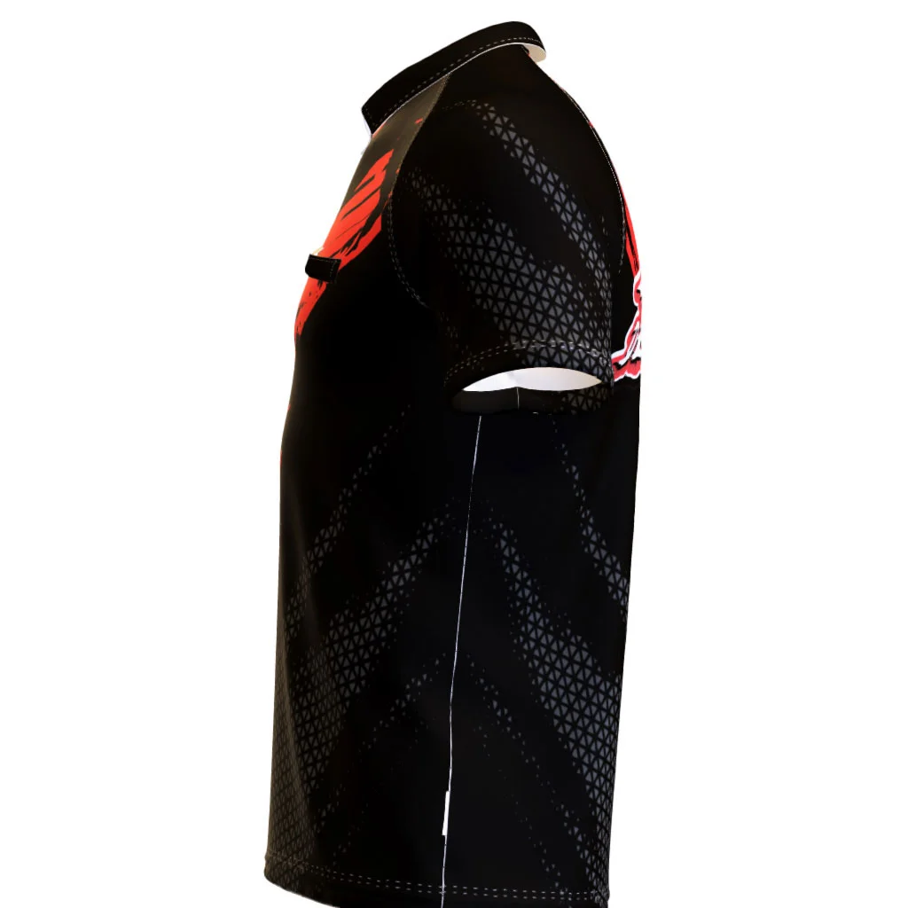 Counter strike-Red - Black – Standardkragen