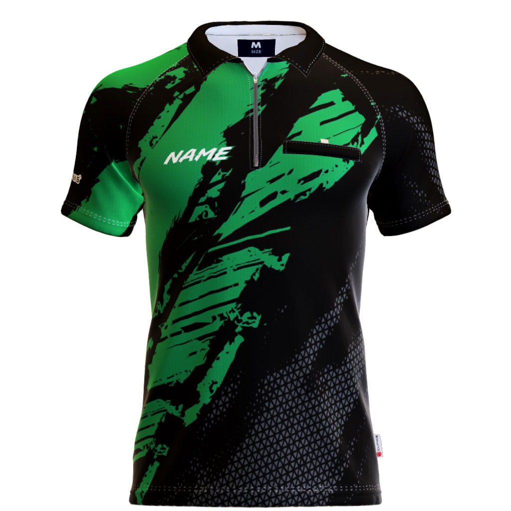 Counter strike - Green-Black – Standardkragen