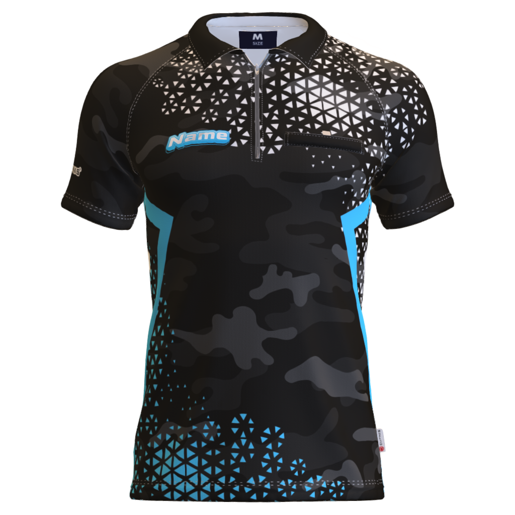 Dart Trikot -Scar Camou - Standardkragen 